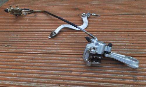 Husqvarna Enduro Motocross Rear Brake Calliper with Master Cylinder and Brake Level!