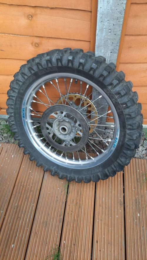 Husqvarna KTM Front and Rear Wheels and Tyres for Enduro Motocross!